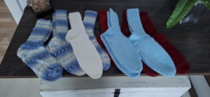 Socken handgestrickt Bild 4