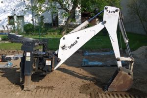 BOBCAT 864 Raupenkompaktlader mit Anbaubagger 730S & Zubehör Bild 8