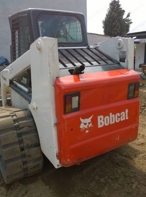 BOBCAT 864 Raupenkompaktlader mit Anbaubagger 730S & Zubehör Bild 5