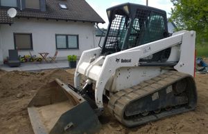 BOBCAT 864 Raupenkompaktlader mit Anbaubagger 730S & Zubehör Bild 4