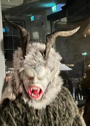 Krampusmaske Perchtenmaske