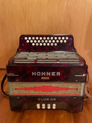 Hohner Club III B - Steirische Knopfharmonika mit Koffer Bild 2