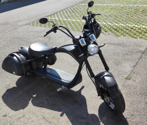 Elektro Chopper Motorrad  Bild 5