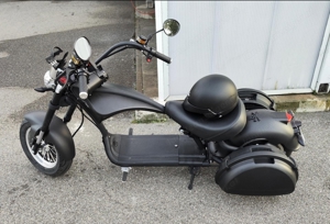 Elektro Chopper Motorrad  Bild 2