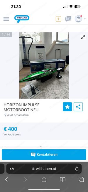 Proboat Impulse 32 TRT grün Bild 7