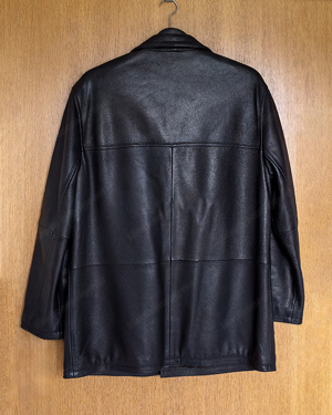 Hirschleder Jacke von Bugatti, Gr. 50, Echtleder, Hirsch Lederjacke Herrenjacke, Ledermantel, Mantel Bild 2