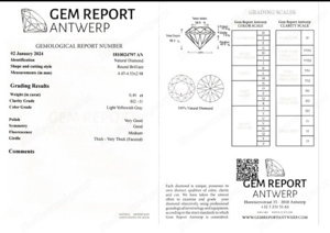 Diamant 0,40 Karat  Bild 2