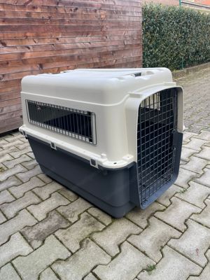 Hundetransportbox, Transportbox für mittelgroße Hunde, Reisebox für Hunde, 