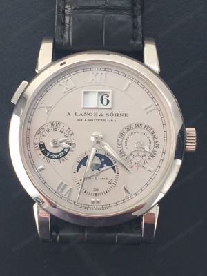 A. Lange & Söhne Langematik Perpetual Platin Bild 7