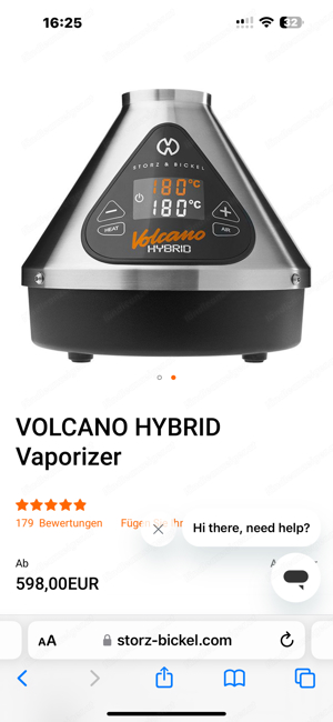 vaporizer Volcano Hybrid Bild 2