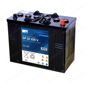 Antriebsbatterie 100% AKKU 12V 3 Stück Batterie für Golfcart, Arbeitsbühnen usw...