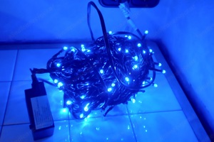 LED - Lichterkette, blau