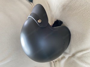 Helm für Vespa, Roller und vieles mehr in Gr. M (57-58) in schwarz Bild 3