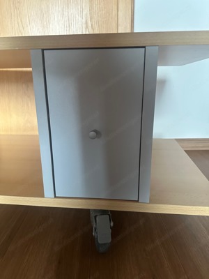 Couchtisch Esche Dekor Ablagefläche Schubladen - Topzustand Bild 5