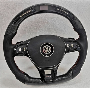 Alle Modelle Golf Gti Passat Touareg Polo Jetta Amarok Led Carbon Alcantara Lenkrad Bild 4