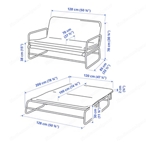 IKEA Hammarn Bettsofa Bild 8