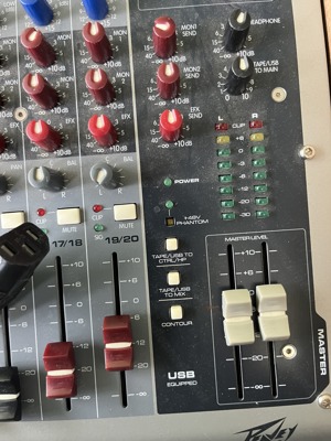 Zu verkaufen: Peavey Compact Mixer PV20 USB Bild 4