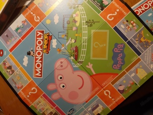 Monopoly Junior Pepa pig Brettspiel in Mäder Bild 3