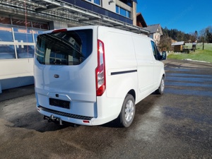 Ford Transit Custom Limited* Rückkamara*Anhkupplung*Dachträger klappbar*Regalausstattung*Winterräder Bild 2