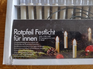 Rotpfeil Lichterkette Bild 3