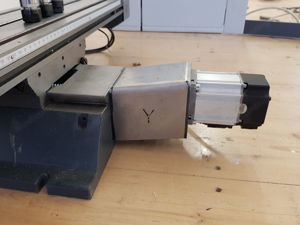 CNC-Fräse Optimum BF20L Vario mit Servomotoren und SK20 Werkzeugwechsler Bild 8