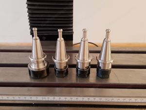 CNC-Fräse Optimum BF20L Vario mit Servomotoren und SK20 Werkzeugwechsler Bild 6