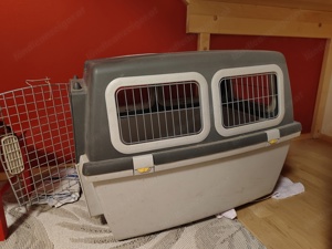 Hundebox gut erhalten für kleine und mittelgroße Hunde Bild 2