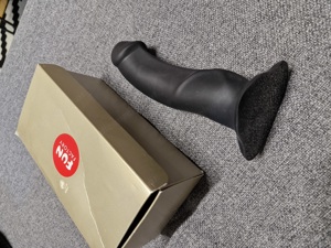 Big Black Dildo aus Silikon 10 