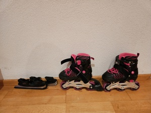 Schlittschuhe Inlineskates 2in1 Größe 26-29