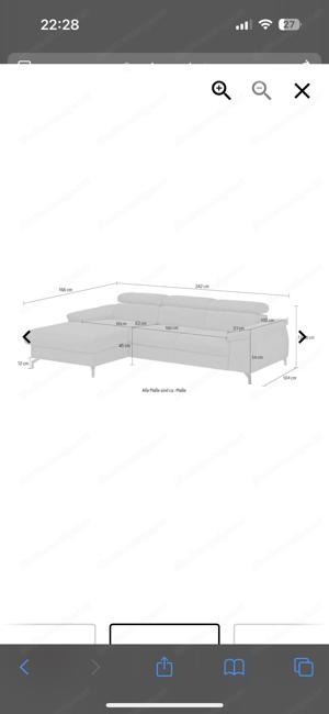 Ecksofa  Morven  L-Form  Bild 6