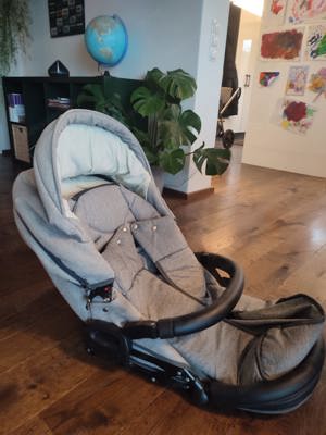 Kinderwagen Knorr Life Plus inkl. Babywanne, Sportsitz und Wintersack Bild 2