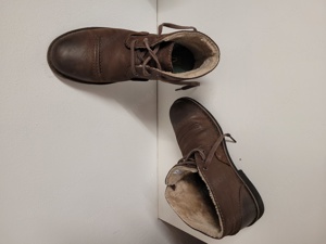 Clarks Freizeitschuh warm gefüttert, braun, halbhoch