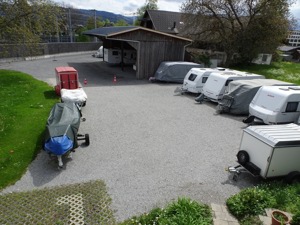 Wohnwagenstellplatz in Lauterach zu vermieten