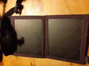 Solar panel outdoor powerbank