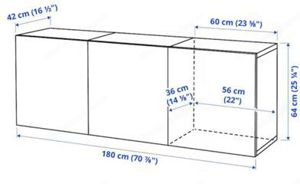 Sideboard Besta - Neuwertig Bild 2