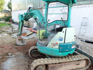 Minibagger, Hoflader, Kompaktlader Yanmar 2 Tonner Rundheck mit Schaufel Bild 8