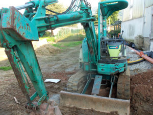 Minibagger, Hoflader, Kompaktlader Yanmar 2 Tonner Rundheck mit Schaufel Bild 9