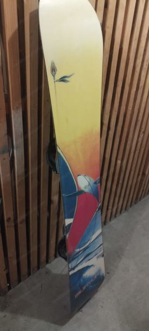 Burton Snowboard mit Flow Bindung 160cm Bild 2