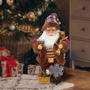 Christmas Toys Santa Claus Singing and Dancing Dolls for Desk Bild 5