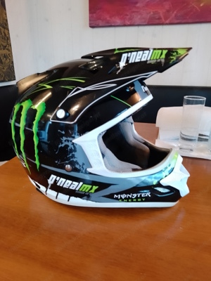 Motorradcross Helm O'Neal Monster Energy 