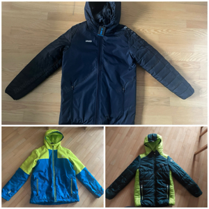 1 Winterjacke + 2 Übergangsjacken Gr.152