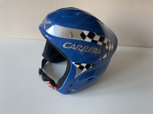 Kinder Skihelm Carrera blau - M 57-58cm