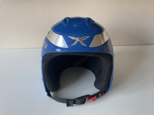 Kinder Skihelm Carrera blau - M 57-58cm Bild 4