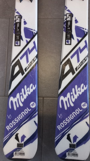 Rossignol A74 Alias Allround Ski im MILKA Design 176 cm, inkl. Bindung Bild 2