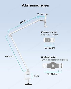 Handy   Tablet Halterung in Topp Qualität Bild 4