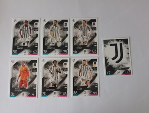 Topps Match Attax Fußball Karten 2022 23 von Juventus 