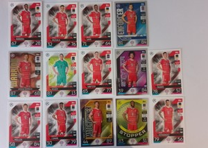 Topps Match Attax Fußball Karten 2022 23 vom FC Bayern 