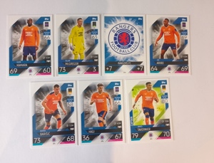 Topps Match Attax Fußball Karten 2022 23 von Football Club Rangers