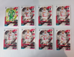 Topps Match Attax Fußball Karten 2022 23 von RB Leipzig 