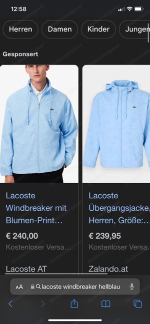 Lacoste Windbreaker  Bild 4